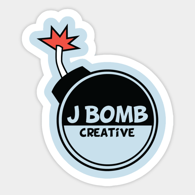 JBomb Creative Logo Sticker by JbombCreative